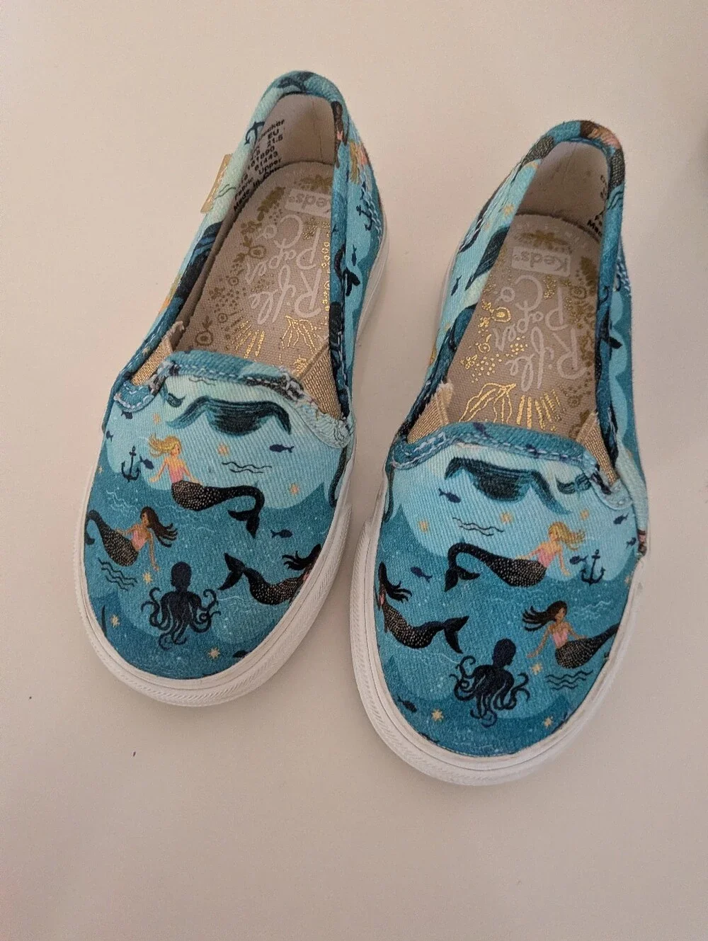 Toddler Mermaid Keds Nwot 5.5